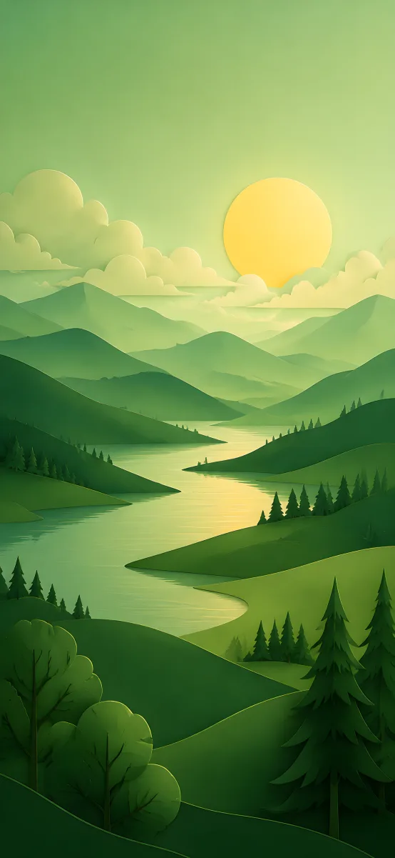 Wallory wallpaper artwork